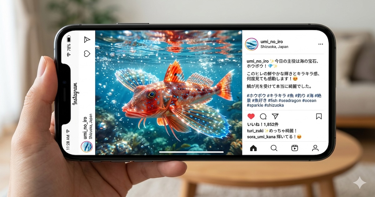 釣り写真をもっとよく撮る｜魚・釣り場・タックルの撮り方