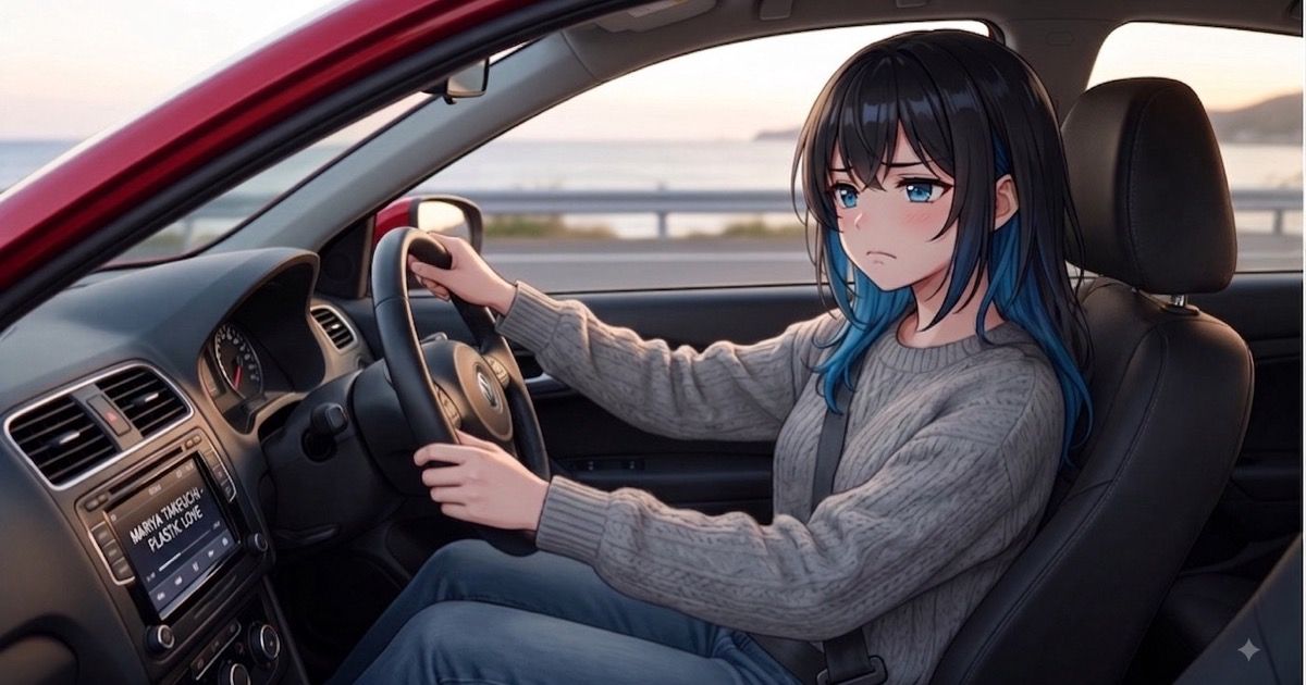 釣れなかった日の帰り道